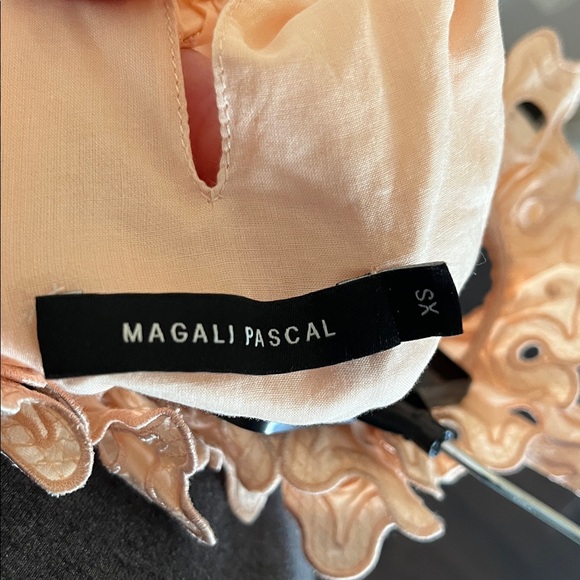 MAGALI PASCAL. Peach “Corinne” top. Size xs. NWOT - Picture 3 of 6